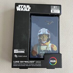 Seagate x Starwars Luke Skywalker FireCuda 2TB USB 3.0 Portable Hard Drive